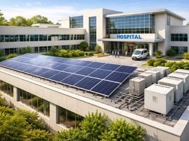 Hospital solar panel installations service