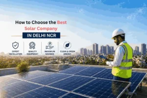 How to Find the Best Solar Installation Company in Delhi NCR?