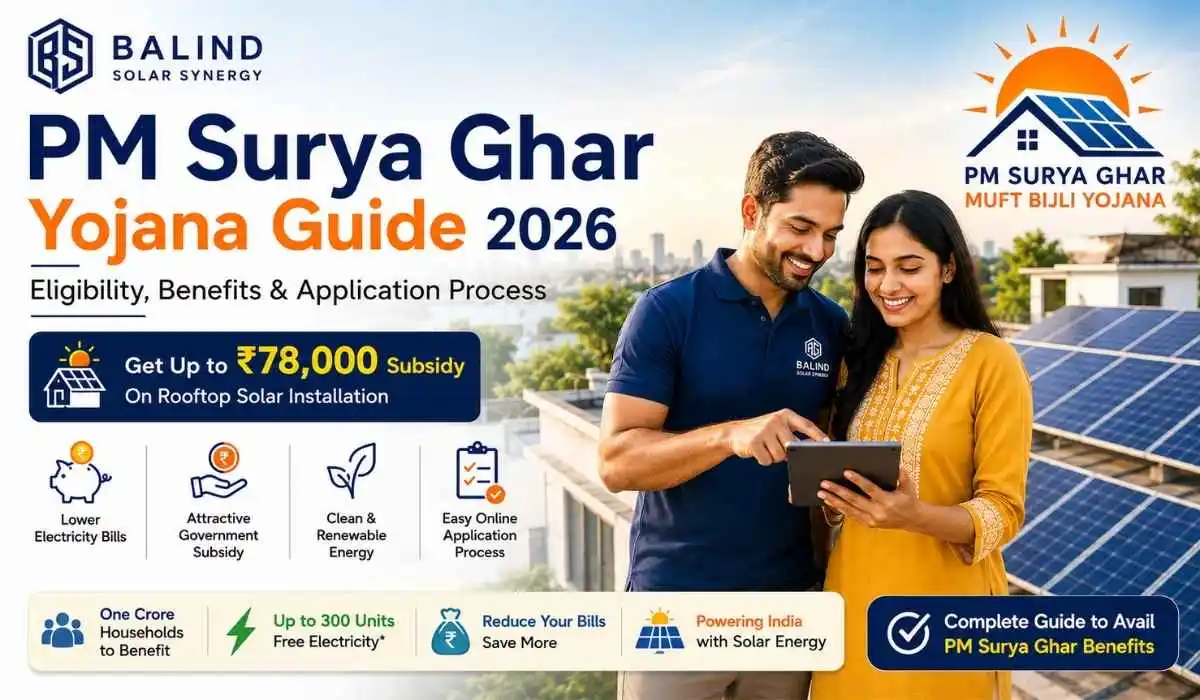 PM Surya Ghar Yojana 2026: Eligibility, Subsidy & Application Guide